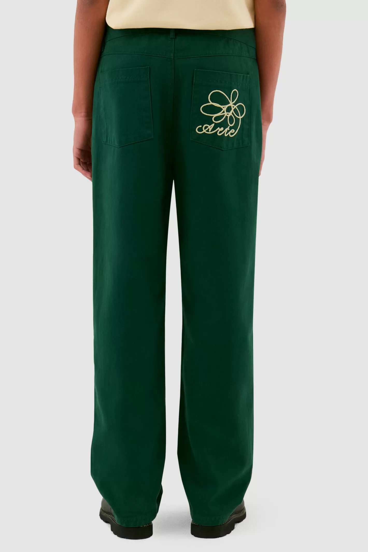 Shop Embroidery Pocket Pants - Pants