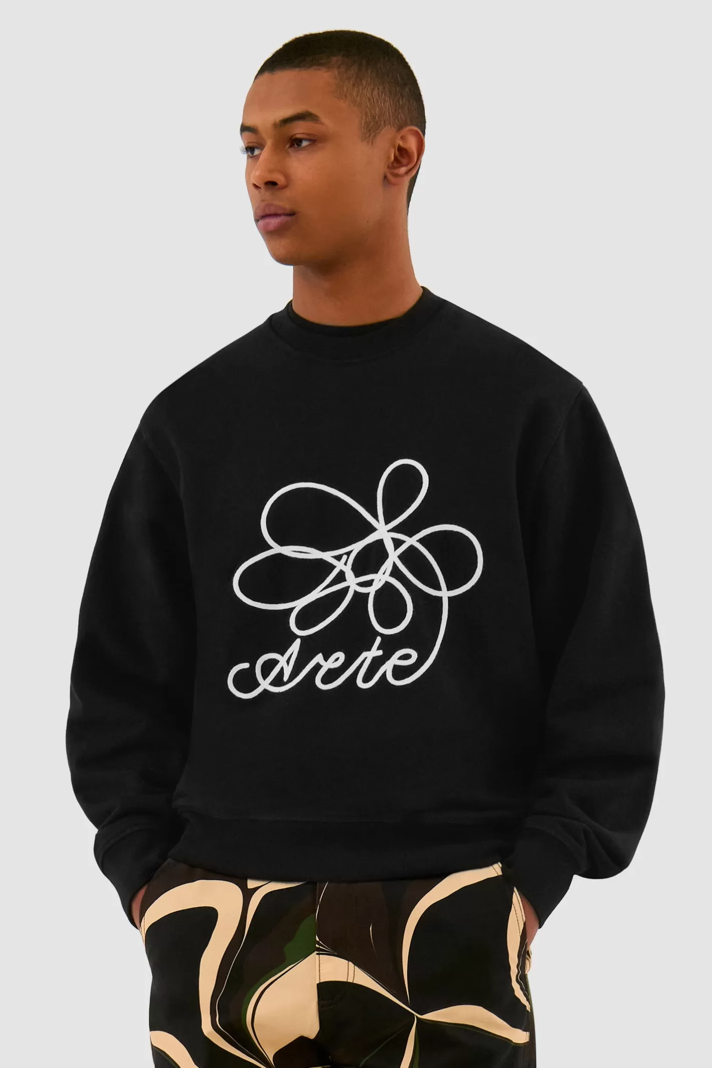 Clearance Flower Logo Crewneck - Sweaters