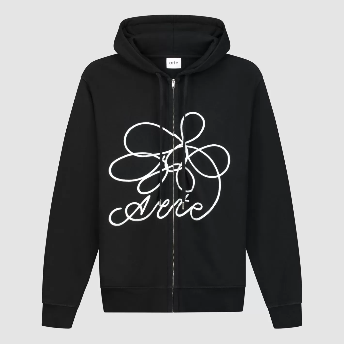 Hot Flower Logo Zip Hoodie - Co-ords | Hoodies