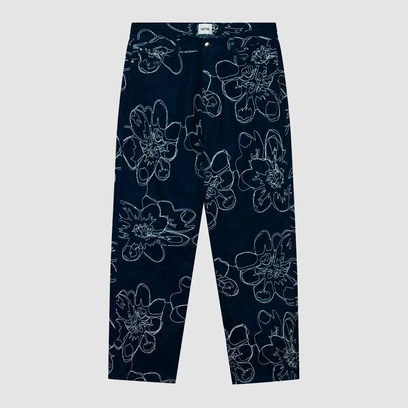 Outlet Flower Stitch Pants - Co-ords | Pants