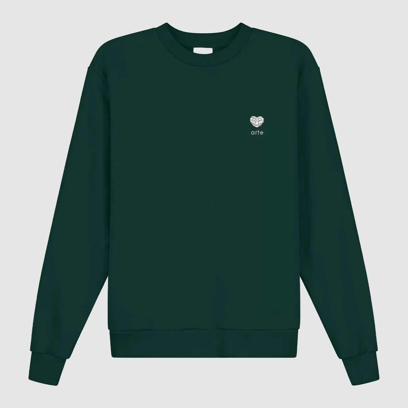 Online Heart Flower Crewneck - Co-ords | Sweaters